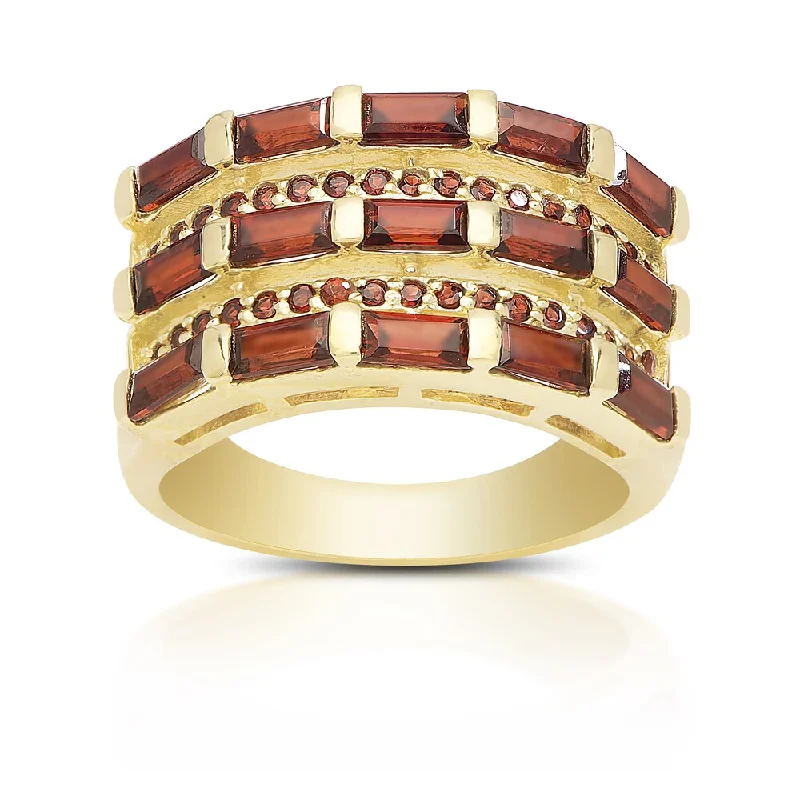 Turquoise Gemstone Rings in 925 Silver with a Southwestern - Inspired Design for a Rustic CharmDolce Giavonna Gold Over Sterling Silver Gemstone 3-row Ring Turquoise Gemstone Rings in 925 Silver with a Southwestern - Inspired Design for a Rustic CharmDolce Giavonna Gold Over Sterling Silver Gemstone 3-row Ring