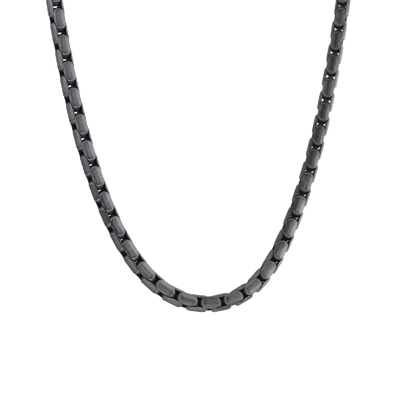delicate chain necklaces charmBenicio Stainless Steel Box Chain Necklace