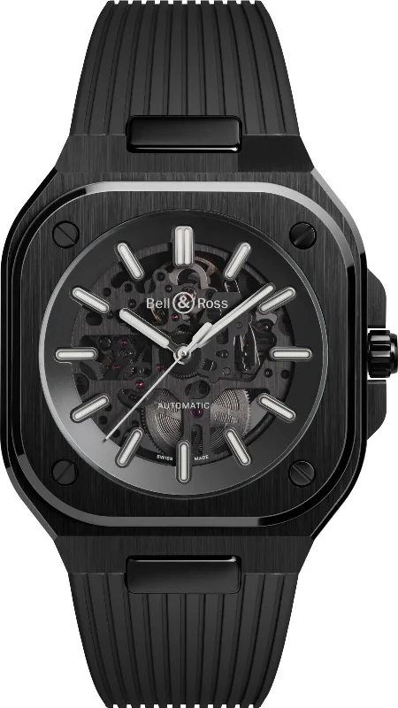 Bell & Ross BR 05 Skeleton Black Ceramic Rubber