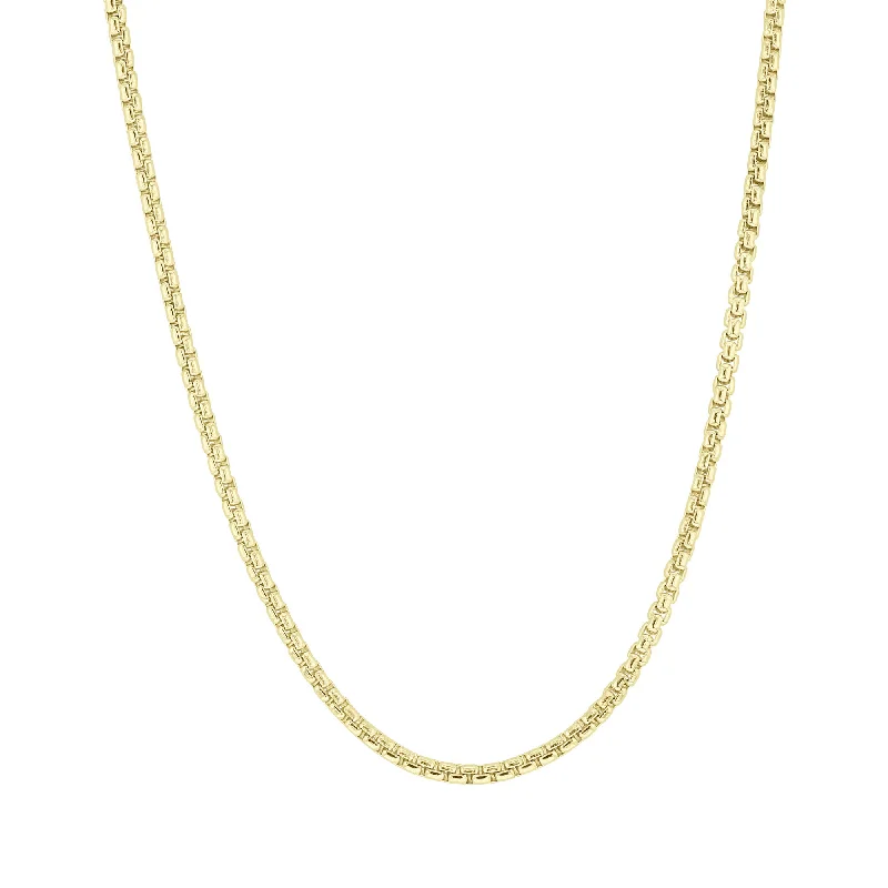 celebrity inspired chain necklacesIntrepid Box Chain Necklace 22“