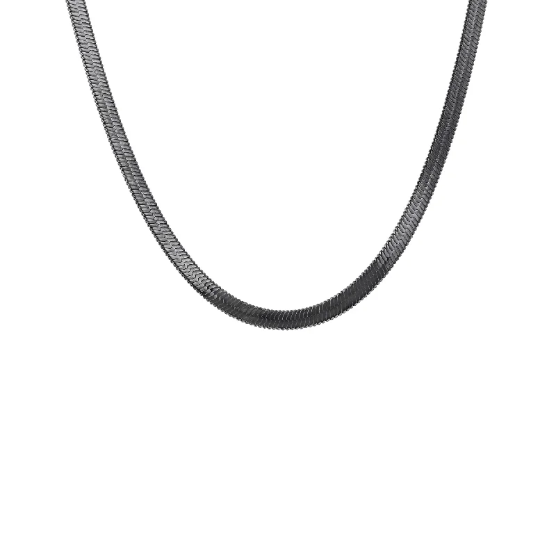 adjustable chain necklaces lengthHudson Stainless Steel Herringbone Chain Necklace adjustable chain necklaces lengthHudson Stainless Steel Herringbone Chain Necklace