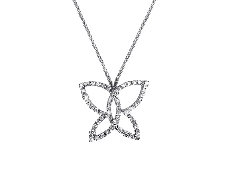 Moissanite - Set Wedding Bands in Yellow Gold for a Sparkling and Ethical Alternative to DiamondsDamiani Diamond Butterfly Pendant - 0.53ct Moissanite - Set Wedding Bands in Yellow Gold for a Sparkling and Ethical Alternative to DiamondsDamiani Diamond Butterfly Pendant - 0.53ct