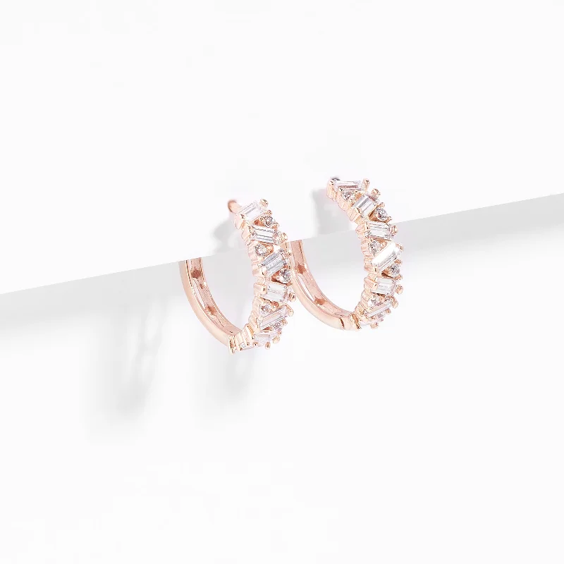 Vintage - Style Filigree Wedding Bands in 14K Gold for a Romantic and Antique - Inspired Aesthetic9K Rose Gold Zirconia Baguette And Round Brilliant Huggie Earrings Vintage - Style Filigree Wedding Bands in 14K Gold for a Romantic and Antique - Inspired Aesthetic9K Rose Gold Zirconia Baguette And Round Brilliant Huggie Earrings