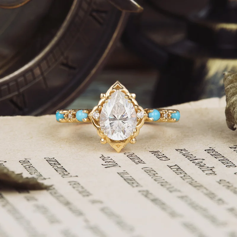 Men's Amethyst Engagement Rings in Sterling Silver with a Contemporary Geometric SettingGemsMagic Turquoise Accented Moissanite Ring-Boho Dreams Men's Amethyst Engagement Rings in Sterling Silver with a Contemporary Geometric SettingGemsMagic Turquoise Accented Moissanite Ring-Boho Dreams