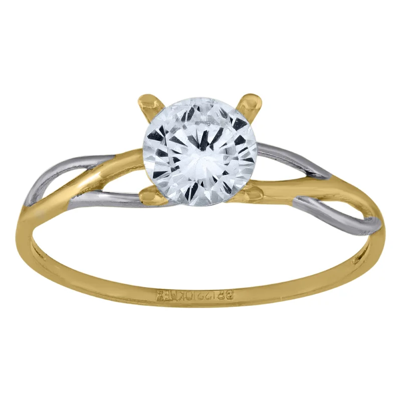 Men's Garnet Engagement Rings in 18K Gold Vermeil with Intricate Engraved DetailsKeene Jewelers 10kt Two-tone Gold Womens Round Cubic Zirconia Twisted Engagement Ring Men's Garnet Engagement Rings in 18K Gold Vermeil with Intricate Engraved DetailsKeene Jewelers 10kt Two-tone Gold Womens Round Cubic Zirconia Twisted Engagement Ring