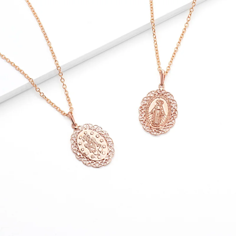 18K White Gold Classic Round - Cut Diamond Wedding Bands for a Timeless and Elegant Look9K Rose Gold Oval Solid Miraculous Madonna Pendant 15x20mm 18K White Gold Classic Round - Cut Diamond Wedding Bands for a Timeless and Elegant Look9K Rose Gold Oval Solid Miraculous Madonna Pendant 15x20mm