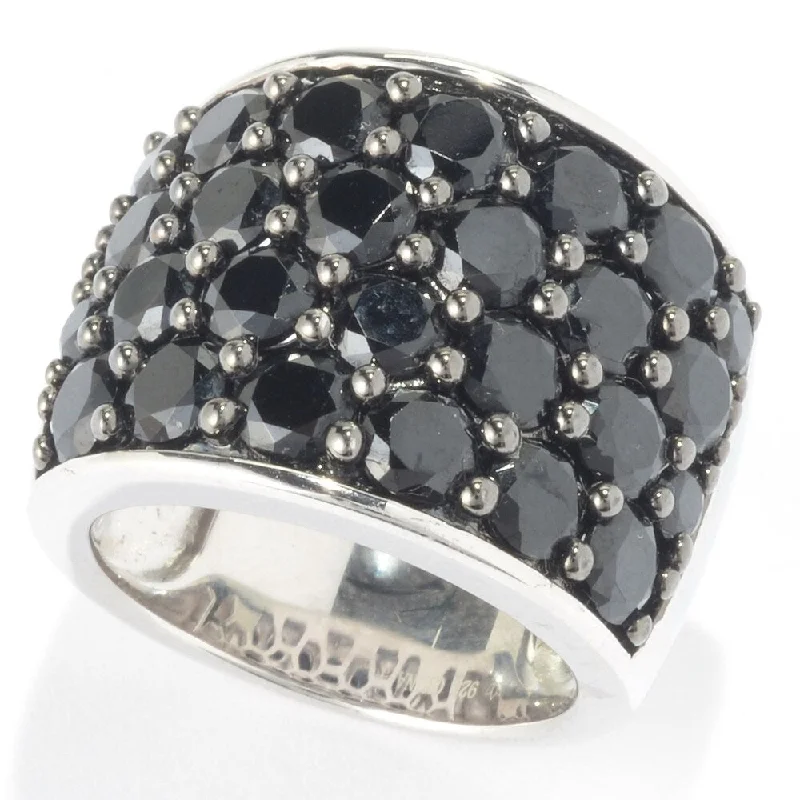 Opal Gemstone Rings in Rose Gold with a Milgrain Edge for a Feminine and Romantic Style925 Sterling Silver Black Spinel Ring Opal Gemstone Rings in Rose Gold with a Milgrain Edge for a Feminine and Romantic Style925 Sterling Silver Black Spinel Ring