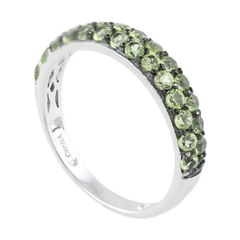 Iolite Gemstone Rings in 10K Gold with a Twisted Band for a Distinctive and Stylish AccessorySterling Silver Peridot Stack Band Ring Iolite Gemstone Rings in 10K Gold with a Twisted Band for a Distinctive and Stylish AccessorySterling Silver Peridot Stack Band Ring