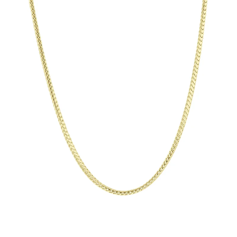 casual chain necklaces for teensCommander Franco Link Gold Chain Necklace 22“