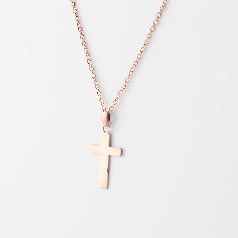 Art Deco - Inspired Wedding Bands with Geometric Patterns in Platinum for a Retro and Glamorous Style9K Rose Gold Solid Squared Cross Pendant 20x12mm Art Deco - Inspired Wedding Bands with Geometric Patterns in Platinum for a Retro and Glamorous Style9K Rose Gold Solid Squared Cross Pendant 20x12mm