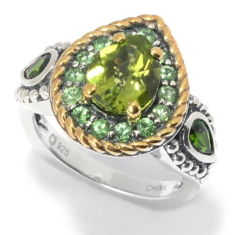 Garnet Gemstone Rings in 18K Gold Vermeil with Intricate Engravings for a Traditional AestheticMulti Gemstone 3-Stone Halo Ring Garnet Gemstone Rings in 18K Gold Vermeil with Intricate Engravings for a Traditional AestheticMulti Gemstone 3-Stone Halo Ring