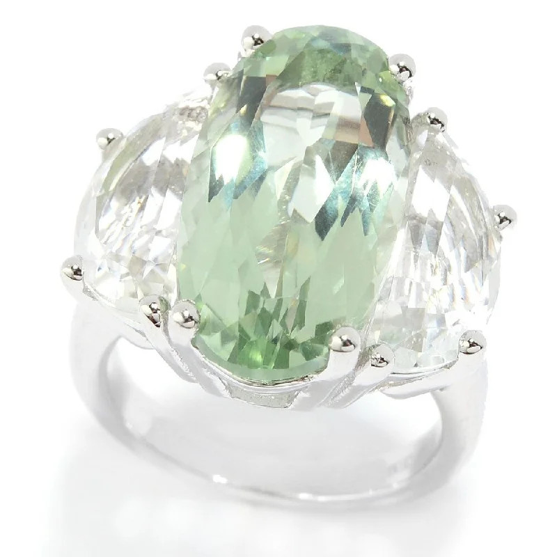 Iolite Gemstone Rings in 10K Gold with a Twisted Band for a Distinctive and Stylish AccessoryRhodium Over Sterling Silver 11.6ctw Green Amethyst & White Quartz Ring Iolite Gemstone Rings in 10K Gold with a Twisted Band for a Distinctive and Stylish AccessoryRhodium Over Sterling Silver 11.6ctw Green Amethyst & White Quartz Ring