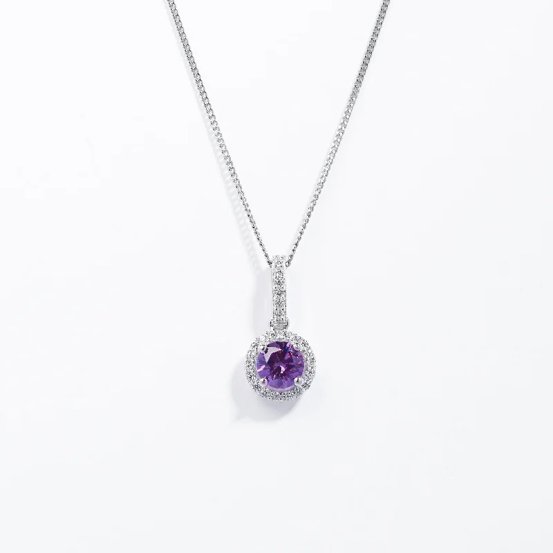 Custom - Engraved Titanium Wedding Bands with Personalized Messages for a One - of - a - Kind and Sentimental PieceSterling Silver Amethyst With Zirconia Halo Pendant Custom - Engraved Titanium Wedding Bands with Personalized Messages for a One - of - a - Kind and Sentimental PieceSterling Silver Amethyst With Zirconia Halo Pendant