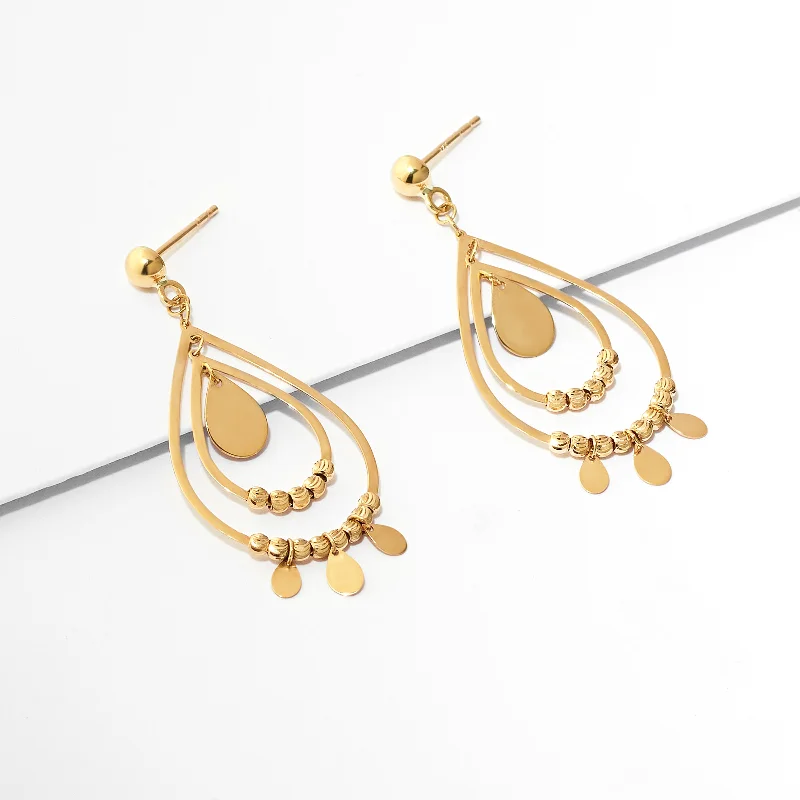 Platinum Celtic - Inspired Wedding Bands with Intricate Knotwork Patterns for a Symbolic and Stylish Choice9K Yellow Gold Layered Drop Stud Earrings Platinum Celtic - Inspired Wedding Bands with Intricate Knotwork Patterns for a Symbolic and Stylish Choice9K Yellow Gold Layered Drop Stud Earrings