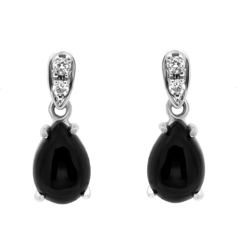 Art Deco - Inspired Wedding Bands with Geometric Patterns in Platinum for a Retro and Glamorous Style18ct White Gold Whitby Jet Diamond Pear Shaped Drop Earrings D Art Deco - Inspired Wedding Bands with Geometric Patterns in Platinum for a Retro and Glamorous Style18ct White Gold Whitby Jet Diamond Pear Shaped Drop Earrings D