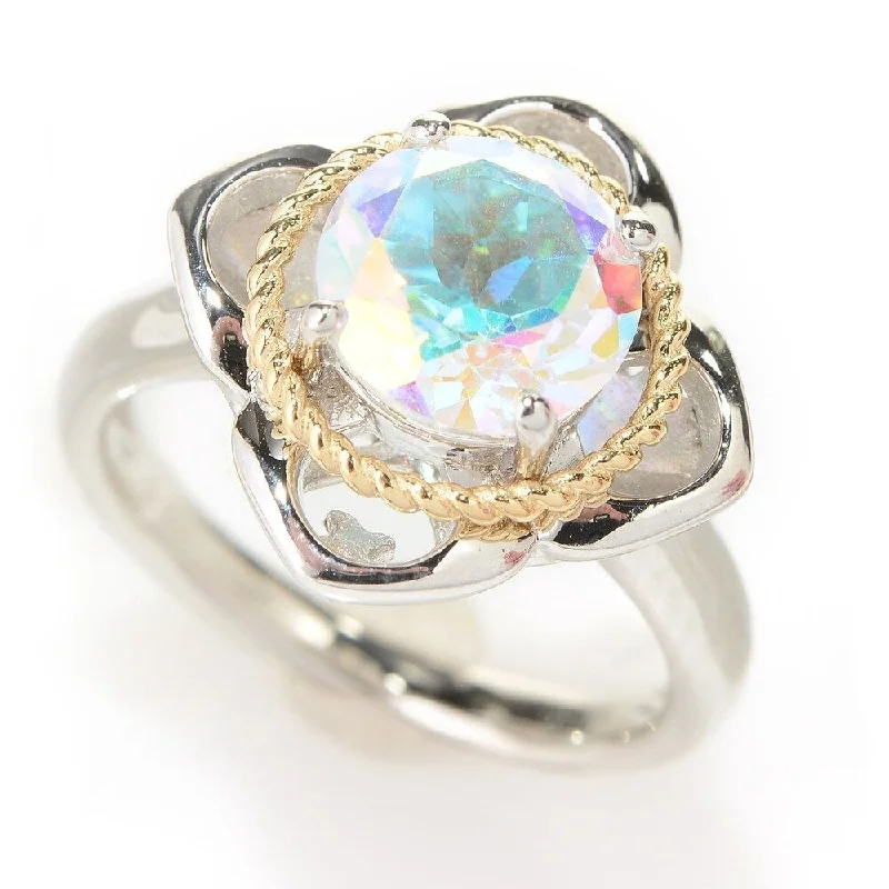 Ruby Gemstone Rings in 14K Yellow Gold with a Solitaire Setting for a Classic and Bold StatementTwo-tone Sterling Silver and 14k Topaz Flower Ring Ruby Gemstone Rings in 14K Yellow Gold with a Solitaire Setting for a Classic and Bold StatementTwo-tone Sterling Silver and 14k Topaz Flower Ring
