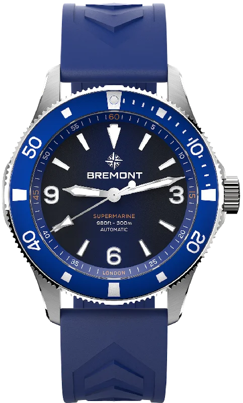 Bremont Supermarine 300M Blue Rubber