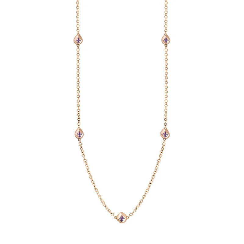 simple chain necklaces everyday wear9ct Rose Gold Blue John Fleur De Lis Link Disc Chain Necklace simple chain necklaces everyday wear9ct Rose Gold Blue John Fleur De Lis Link Disc Chain Necklace