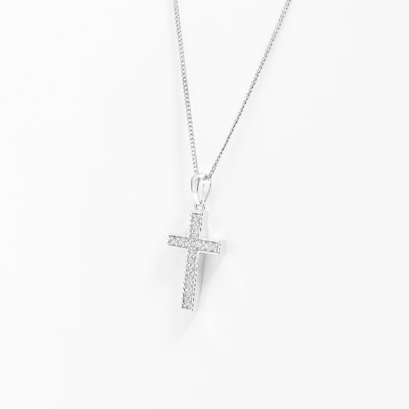 Custom - Engraved Titanium Wedding Bands with Personalized Messages for a One - of - a - Kind and Sentimental PieceSterling Silver Zirconia Grain Set Cross Pendant Custom - Engraved Titanium Wedding Bands with Personalized Messages for a One - of - a - Kind and Sentimental PieceSterling Silver Zirconia Grain Set Cross Pendant