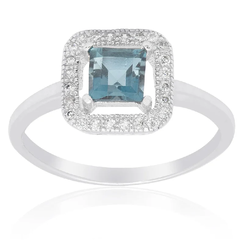 Alexandrite Gemstone Rings in Platinum with a Hidden Halo for a Rare and Luxurious PieceDolce Giavonna Sterling Silver London Blue Topaz and Cubic Zirconia Square Solitaire Ring Alexandrite Gemstone Rings in Platinum with a Hidden Halo for a Rare and Luxurious PieceDolce Giavonna Sterling Silver London Blue Topaz and Cubic Zirconia Square Solitaire Ring