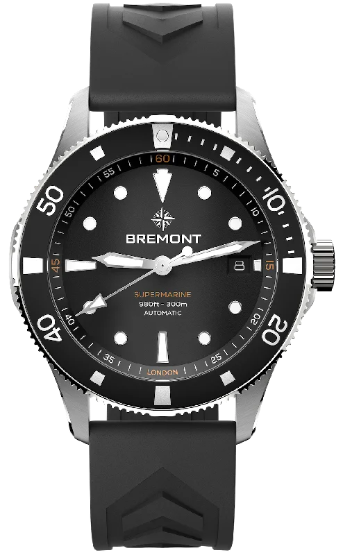 Bremont Supermarine 300M Date Black Rubber