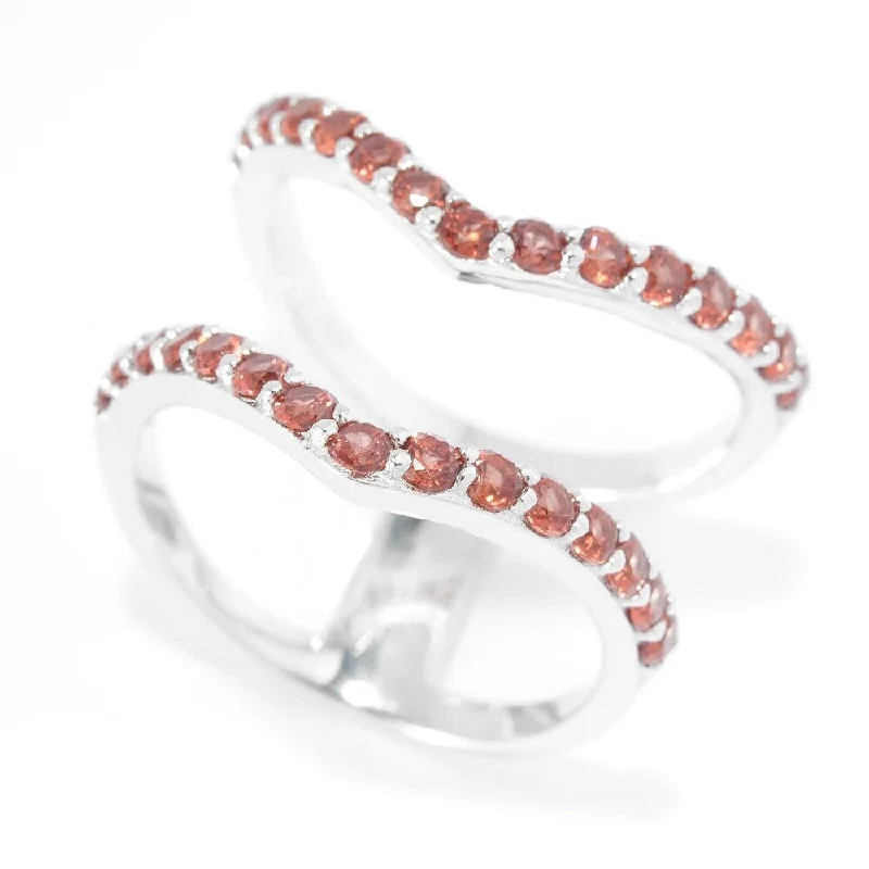 Opal Gemstone Rings in Rose Gold with a Milgrain Edge for a Feminine and Romantic StyleSterling Silver Two-Row Split 1.32ctw Red Garnet Chevron Ring Opal Gemstone Rings in Rose Gold with a Milgrain Edge for a Feminine and Romantic StyleSterling Silver Two-Row Split 1.32ctw Red Garnet Chevron Ring