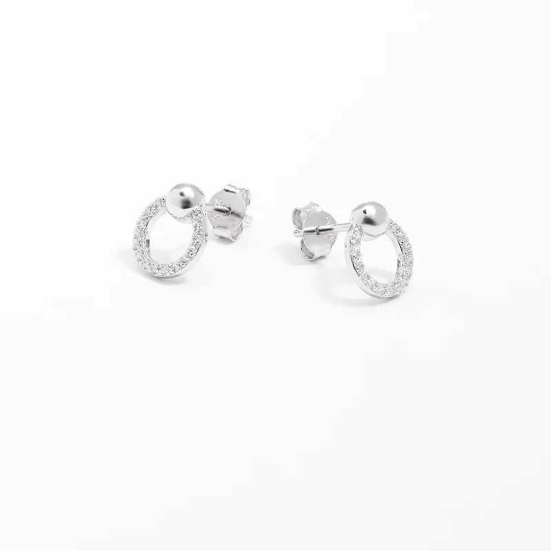 Laser - Etched Floral Design Wedding Bands in Palladium for a Delicate and Intricate LookSterling Silver Zirconia Open Circle Stud Earrings With Plain Ball Laser - Etched Floral Design Wedding Bands in Palladium for a Delicate and Intricate LookSterling Silver Zirconia Open Circle Stud Earrings With Plain Ball