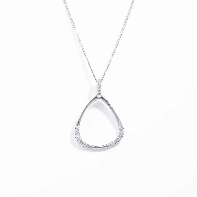 Art Deco - Inspired Wedding Bands with Geometric Patterns in Platinum for a Retro and Glamorous StyleSterling Silver Zirconia Open Triangle Pendant Art Deco - Inspired Wedding Bands with Geometric Patterns in Platinum for a Retro and Glamorous StyleSterling Silver Zirconia Open Triangle Pendant