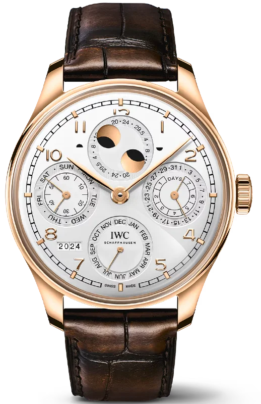 IWC Portugieser Perpetual Calendar 44 Silver Moon