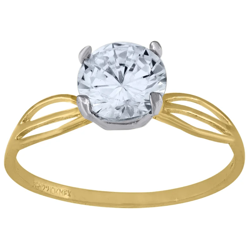 Men's Amethyst Engagement Rings in Sterling Silver with a Contemporary Geometric SettingKeene Jewelers 14kt Two-tone Gold Womens Cubic Zirconia Polished Finish Engagement Ring Men's Amethyst Engagement Rings in Sterling Silver with a Contemporary Geometric SettingKeene Jewelers 14kt Two-tone Gold Womens Cubic Zirconia Polished Finish Engagement Ring