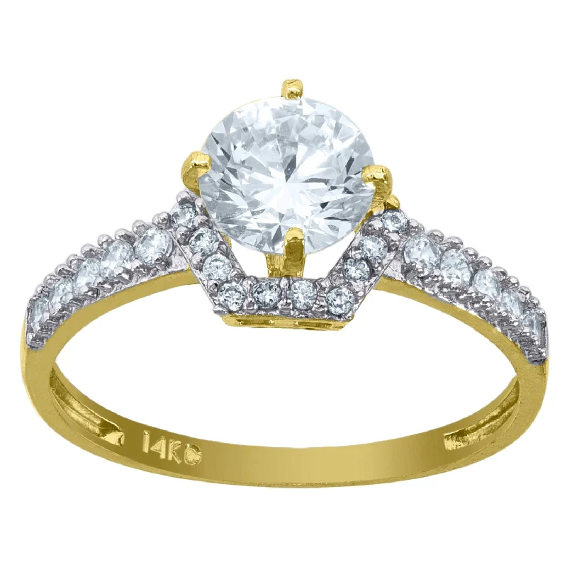 Men's Agate Engagement Rings in Sterling Silver with a Mosaic - Style InlayKeene Jewelers 14kt Gold Womens Two-tone CZ Center Round-cut Stone Wedding Engagement Band Ring Men's Agate Engagement Rings in Sterling Silver with a Mosaic - Style InlayKeene Jewelers 14kt Gold Womens Two-tone CZ Center Round-cut Stone Wedding Engagement Band Ring