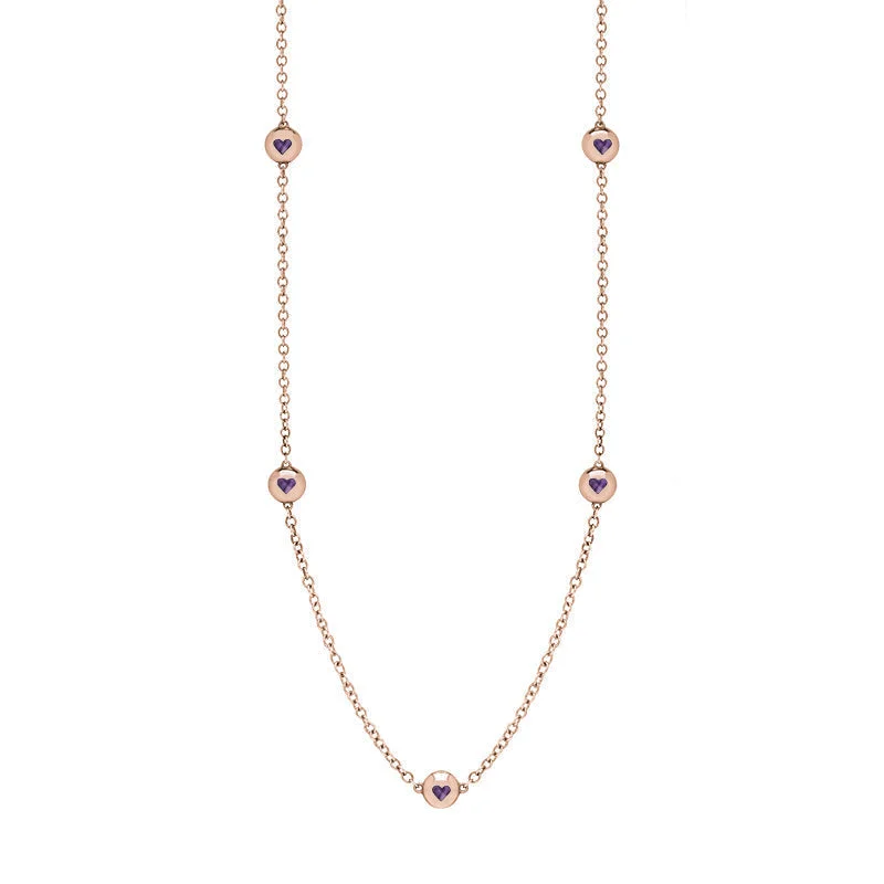 chain necklaces matching bracelets9ct Rose Gold Blue John Heart Link Disc Chain Necklace chain necklaces matching bracelets9ct Rose Gold Blue John Heart Link Disc Chain Necklace