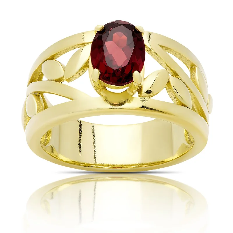 Emerald Gemstone Rings Set in Platinum with Filigree Work for a Vintage - Inspired LookDolce Giavonna Gold Over Sterling Silver Oval Garnet Leaf Design Ring Emerald Gemstone Rings Set in Platinum with Filigree Work for a Vintage - Inspired LookDolce Giavonna Gold Over Sterling Silver Oval Garnet Leaf Design Ring