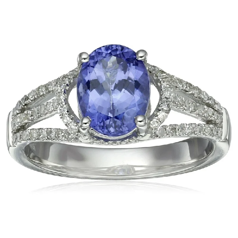 Aquamarine Gemstone Rings in 9K Gold with a Bezel Setting for a Modern and Secure Fit10KT White Gold 2.1ctw Tanzanite & Diamond Ring Aquamarine Gemstone Rings in 9K Gold with a Bezel Setting for a Modern and Secure Fit10KT White Gold 2.1ctw Tanzanite & Diamond Ring
