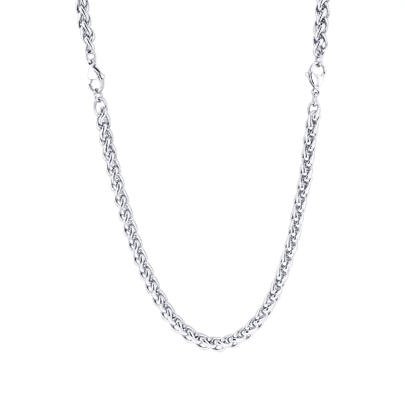 curb chain necklaces popularityRover Stainless Steel Convertible Wheat Chain Necklace curb chain necklaces popularityRover Stainless Steel Convertible Wheat Chain Necklace