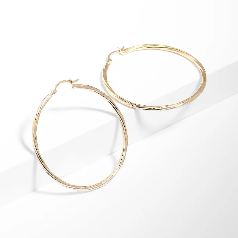 Infinity - Symbol Wedding Bands in Rose Gold with Small Diamonds for a Romantic and Symbolic Gesture9K Yellow Gold Round Lined Hoop Earrings 40mm Infinity - Symbol Wedding Bands in Rose Gold with Small Diamonds for a Romantic and Symbolic Gesture9K Yellow Gold Round Lined Hoop Earrings 40mm