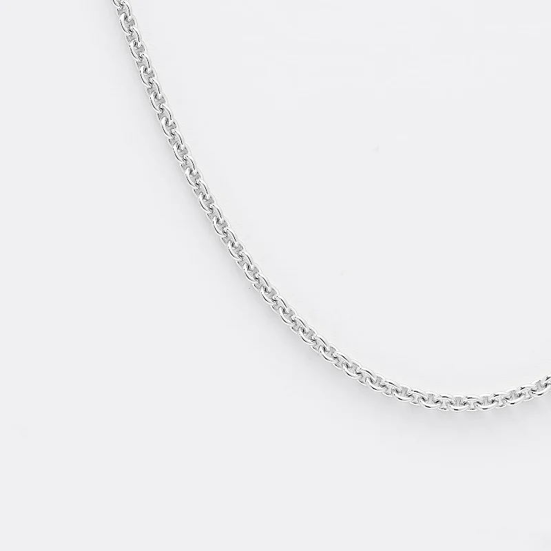 Matte - Black Ceramic Wedding Bands with a Polished Edge for a Sleek and Modern AppearanceSterling Silver 65cm Trace Chain 2.7mm Matte - Black Ceramic Wedding Bands with a Polished Edge for a Sleek and Modern AppearanceSterling Silver 65cm Trace Chain 2.7mm