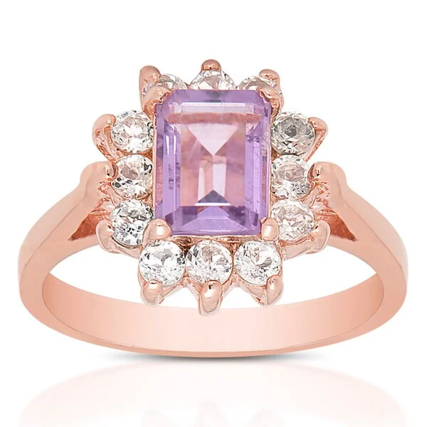Aquamarine Gemstone Rings in 9K Gold with a Bezel Setting for a Modern and Secure FitDolce Giavonna Gold Over Sterling Silver Amethyst and White Topaz Gemstone Ring Aquamarine Gemstone Rings in 9K Gold with a Bezel Setting for a Modern and Secure FitDolce Giavonna Gold Over Sterling Silver Amethyst and White Topaz Gemstone Ring