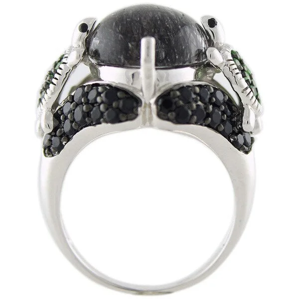Citrine Gemstone Rings in Stainless Steel with a Stackable Design for a Trendy Everyday WearSterling Silver Multi-gemstone Turtle Ring Citrine Gemstone Rings in Stainless Steel with a Stackable Design for a Trendy Everyday WearSterling Silver Multi-gemstone Turtle Ring