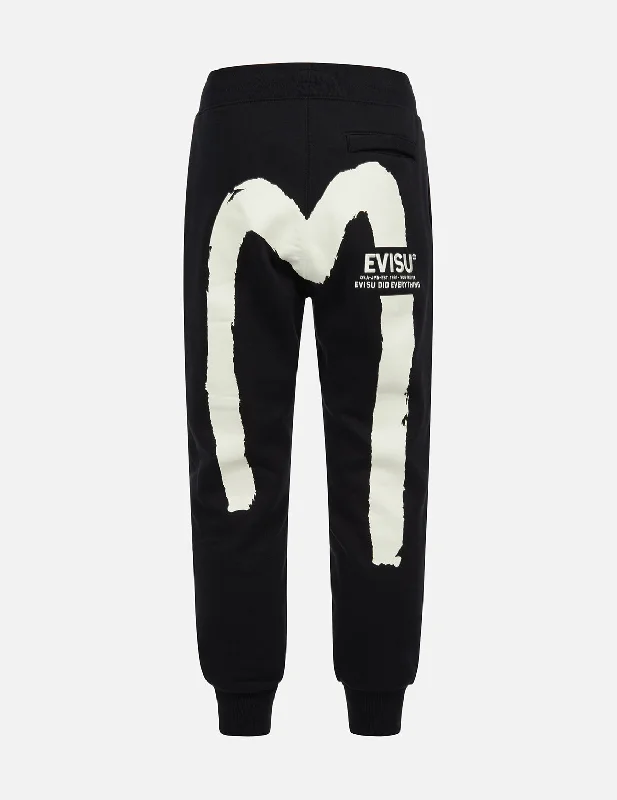 Brushstroke Daicock Print Sweatpants