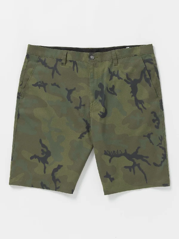 Vmonty Stretch Shorts - Green Combo