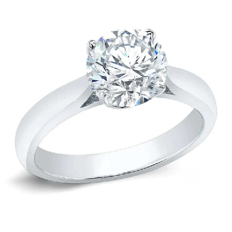 Three - Stone Engagement Rings Symbolizing Love's Past, Present, and Future with Asscher - Cut DiamondsAuriya 14k Gold 3ct TDW Clarity-Enhanced Round Diamond Solitaire Ring (G-H, I1-I2) Three - Stone Engagement Rings Symbolizing Love's Past, Present, and Future with Asscher - Cut DiamondsAuriya 14k Gold 3ct TDW Clarity-Enhanced Round Diamond Solitaire Ring (G-H, I1-I2)