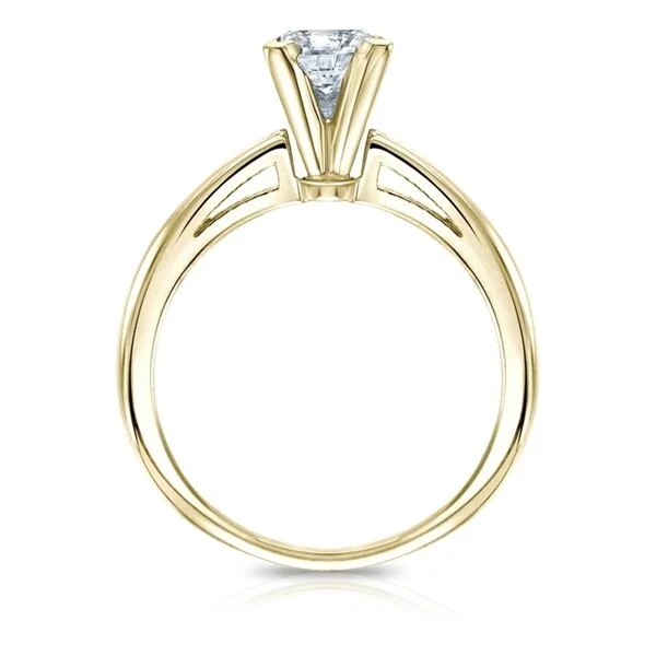 Signature - Design Engagement Rings with a Brand - Exclusive Pattern and Premium DiamondsAuriya 18k Gold GIA Certified 2.50-Carat TW Princess-Cut Solitaire Diamond Engagement Ring Signature - Design Engagement Rings with a Brand - Exclusive Pattern and Premium DiamondsAuriya 18k Gold GIA Certified 2.50-Carat TW Princess-Cut Solitaire Diamond Engagement Ring