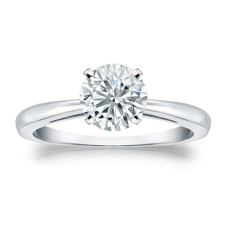 Heart - Shaped Engagement Rings in 14K Pink Gold for a Romantic ProposalAuriya 2ctw Round Solitaire Diamond Engagement Ring 14k Gold Certified Heart - Shaped Engagement Rings in 14K Pink Gold for a Romantic ProposalAuriya 2ctw Round Solitaire Diamond Engagement Ring 14k Gold Certified