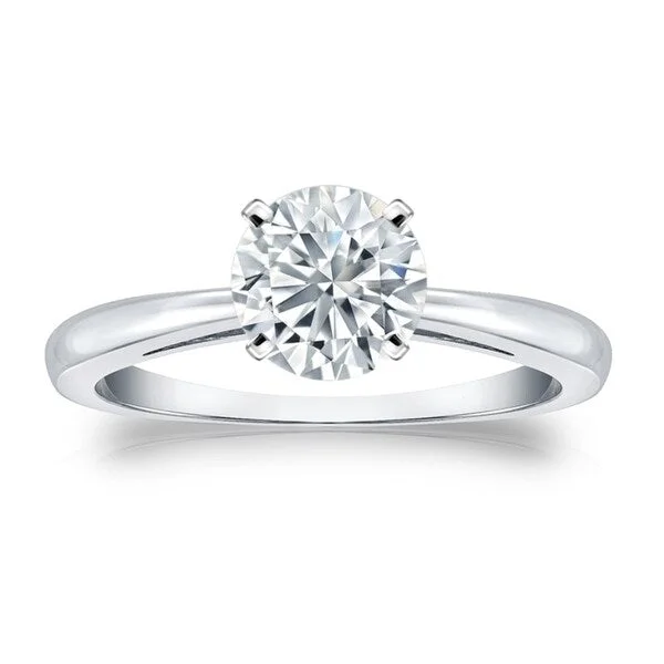 Signature - Design Engagement Rings with a Brand - Exclusive Pattern and Premium DiamondsAuriya 3ctw Round Solitaire Diamond Engagement Ring 14K Gold GIA Certified Signature - Design Engagement Rings with a Brand - Exclusive Pattern and Premium DiamondsAuriya 3ctw Round Solitaire Diamond Engagement Ring 14K Gold GIA Certified