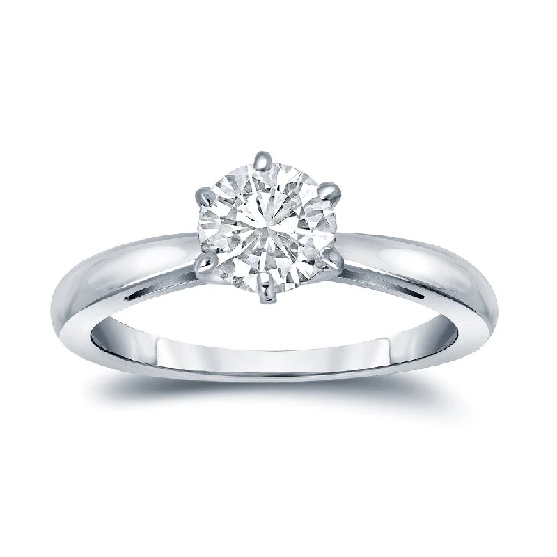 Halo Engagement Rings with a Cushion - Cut Center Diamond and Rose Gold BandAuriya Platinum 2 1/4ctw Round 6 Prong Solitaire Diamond Engagement Ring GIA Certified Halo Engagement Rings with a Cushion - Cut Center Diamond and Rose Gold BandAuriya Platinum 2 1/4ctw Round 6 Prong Solitaire Diamond Engagement Ring GIA Certified