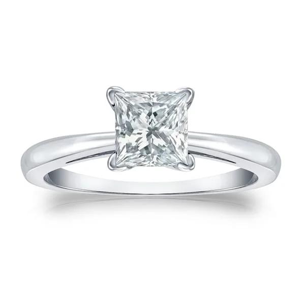 Vintage - Inspired Engagement Rings with Filigree Work and Emerald - Cut Center StoneAuriya Platinum 3/4ctw Princess-Cut Solitaire Diamond Engagement Ring GIA Certified Vintage - Inspired Engagement Rings with Filigree Work and Emerald - Cut Center StoneAuriya Platinum 3/4ctw Princess-Cut Solitaire Diamond Engagement Ring GIA Certified