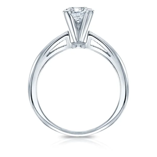 Emerald Cut Engagement Rings with Platinum Gallery and Split Shank DesignAuriya Platinum Certified 3/4-Carat TDW Princess-Cut Solitaire Diamond Engagement Ring Emerald Cut Engagement Rings with Platinum Gallery and Split Shank DesignAuriya Platinum Certified 3/4-Carat TDW Princess-Cut Solitaire Diamond Engagement Ring