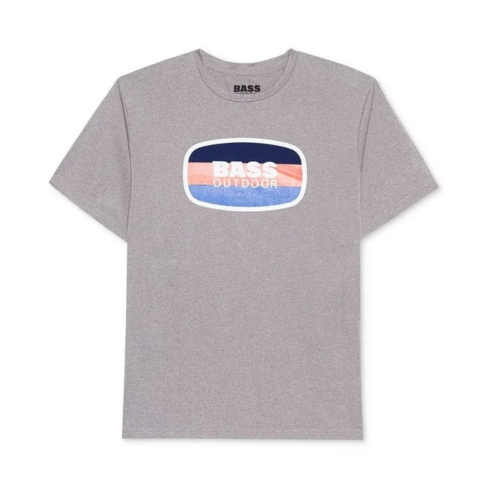 Bass Outdoor Men's Logo T-Shirt Gray