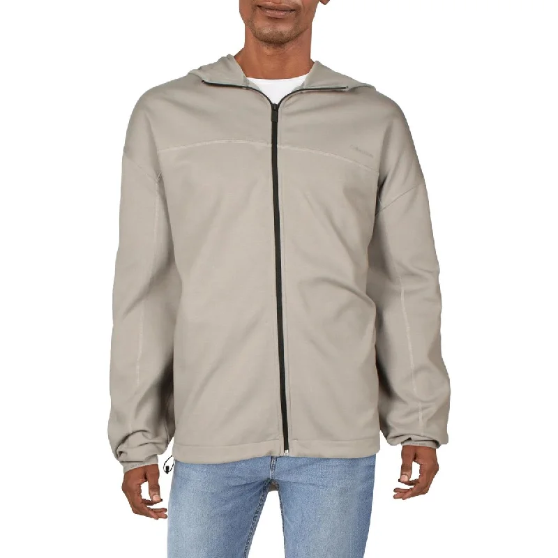 Calvin Klein Mens Hood Stretch Anorak Jacket